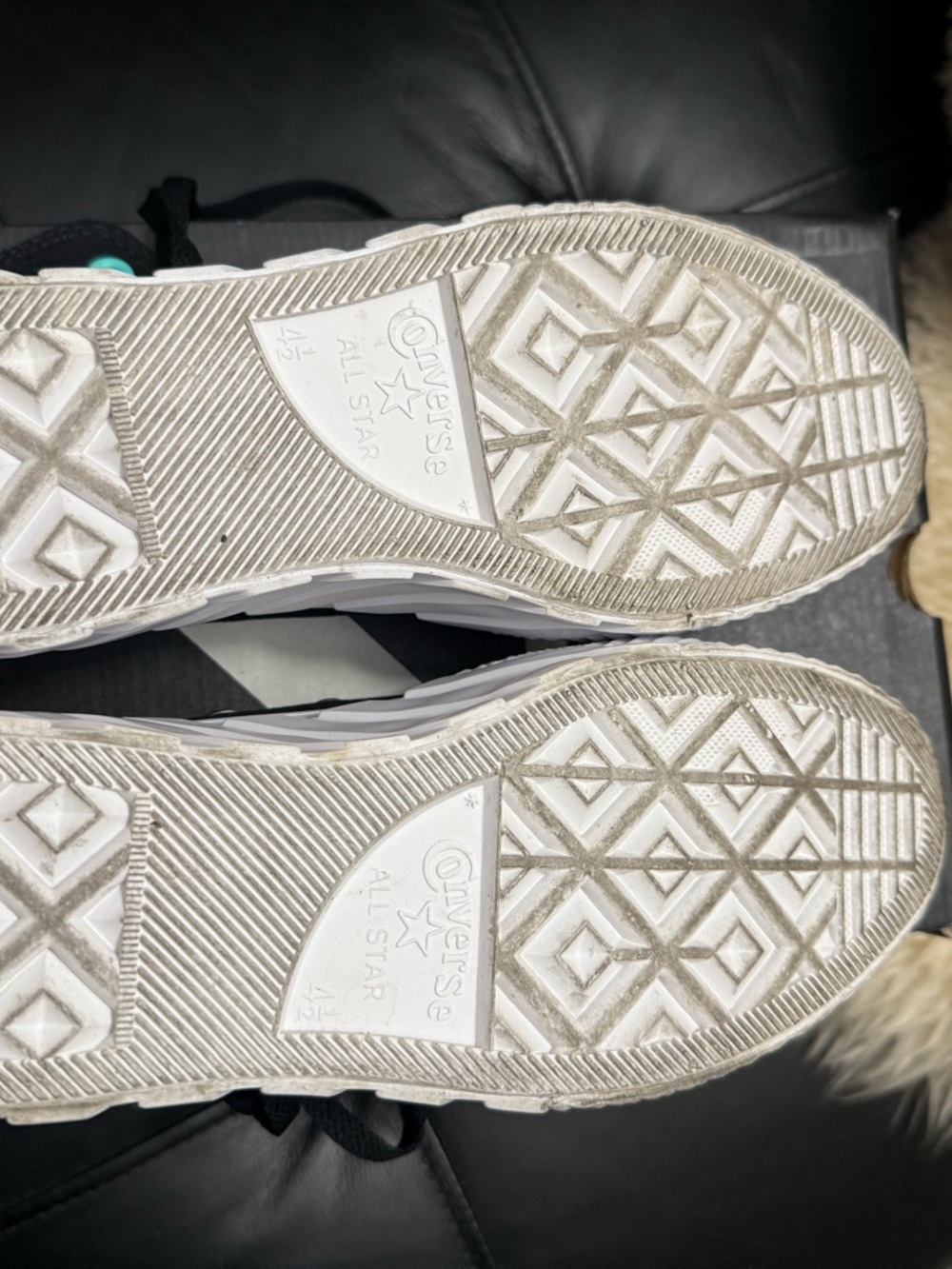 EUC Converse CTAS Lift 2X Hi platform sneaker Wmns 6.5 - Picture 9 of 10